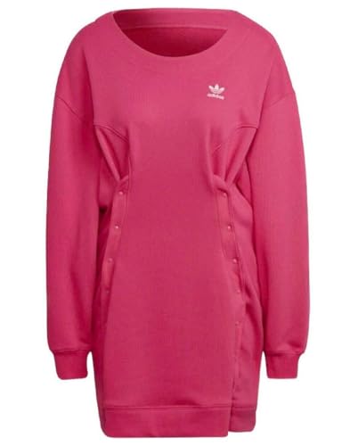 adidas Damen Originals Sweater Dress (DE/NL/SE/PL, Numerisch, 38, Regular, Regular, Real Magenta) von adidas