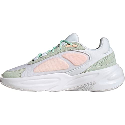 Adidas Damen Ozelle Shoes-Low (Non Football), FTWR White/Almost Pink/Bliss Orange, 39 1/3 EU von adidas