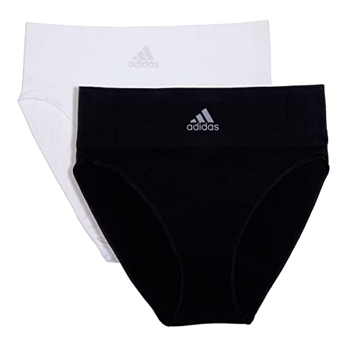 adidas Damen Panty Slip Hi Leg Brieg Active Seamless Micro Stretch 2er Pack, Farbe:Mehrfarbig, Wäschegröße:XL, Artikel:-909 Assorted 3 von adidas