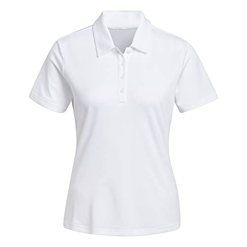 adidas Damen Performance Primegreen Poloshirt (kurzärmelig) XS weiß, weiß, XS von adidas