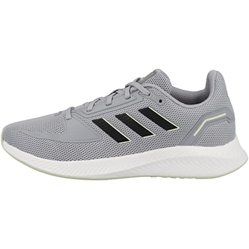 Adidas Damen RUNFALCON 2.0 Sneaker, Halo Silver/core Black/Linen Green, 40 2/3 EU von adidas