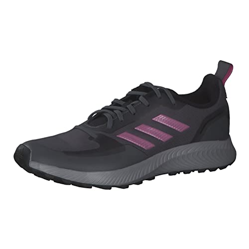 adidas Damen Runfalcon 2.0 TR Running Shoe, Grey/Cherry Metallic/Grey, 36 2/3 EU von adidas