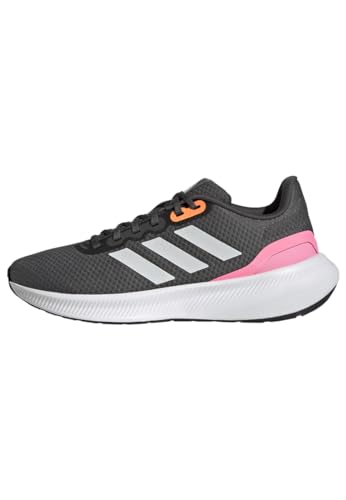 ADIDAS Damen RUNFALCON 3.0 W Sneaker, Grey six/Crystal White/Beam pink, 38 2/3 EU von adidas