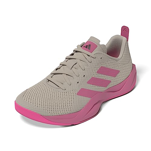 Adidas Damen Rapidmove Trainer W Shoes-Low (Non Football), Wonder Beige/Wonder Beige/Pink Fusion, 42 EU von adidas