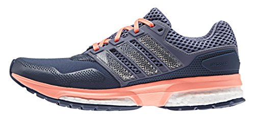 adidas Damen Response Boost 2 Techfit Women Laufschuhe, Azul/Morado/Rojo (Azumin/Morsup/Brisol), 36 2/3 EU von adidas