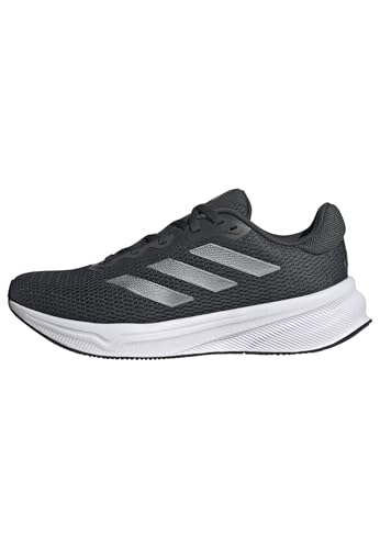 adidas Damen Response Runner Shoes Laufschuhe, Carbon/Iron Metallic/Core Black von adidas
