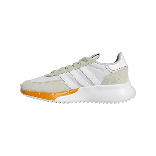 adidas Damen Retropy F2 Sneaker, Grey/Cloud White/Orange Rush, 36 2/3 EU von adidas