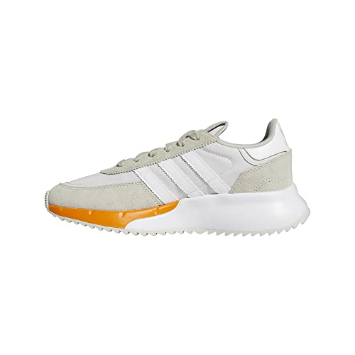 adidas Damen Retropy F2 Sneaker, Grey/Cloud White/Orange Rush, 36 EU von adidas