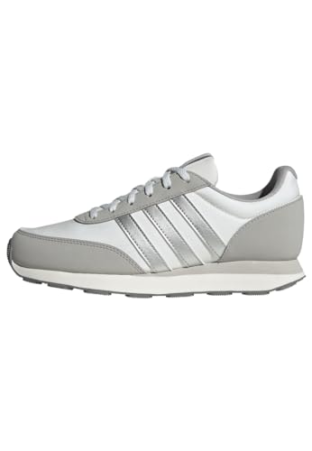 adidas Damen Run 60s 3.0 Lifestyle Running Shoes Schuhe, Crystal White/Matte Silver/Grey Two, 40 EU von adidas