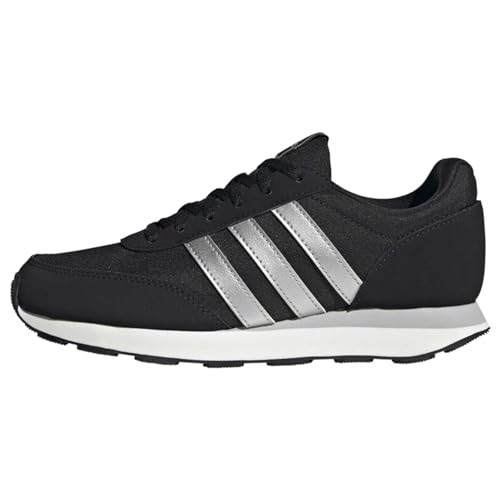 adidas Damen Run 60s 3.0 Lifestyle Running Shoes Sneaker, core Black/Silver met./core White, 44 EU von adidas