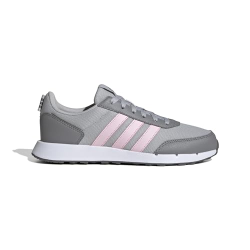 adidas Damen Run50s Sneaker, Grau Zwei Klar Rosa Grau DREI, 40 2/3 EU von adidas