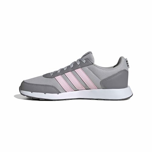 adidas Damen Run 50s Shoes Schuhe, Grey Two/Clear pink/Grey Three, 42 2/3 EU von adidas