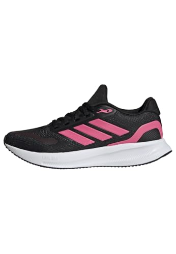 adidas Damen Runfalcon 5 Running Shoes, Core Black/Pink Fusion/Cloud White, 44 EU von adidas