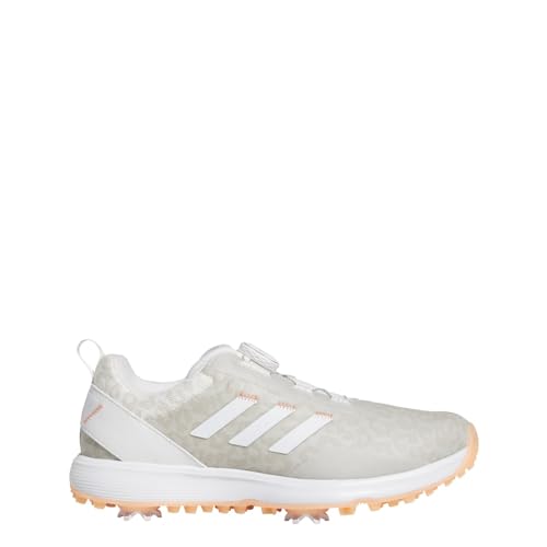 adidas Damen S2G Spikeless BOA 23 Golfschuh, Footwear White/Coral Fusion, 42 EU von adidas