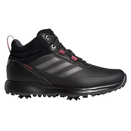 adidas Damen S2g Mid Golfschuhe, Schwarz/Rosa, 36 EU von adidas