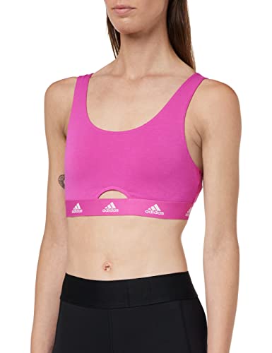 adidas Damen Scoop Bralette Unterwäsche, Fuchsia, XS von adidas