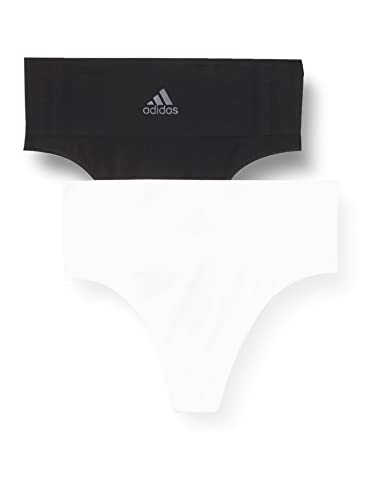 adidas Damen Seamless 2pk Thong-4A1P01 Unterwäsche, Mehrfarbig Weiß, XL (2er Pack) von adidas