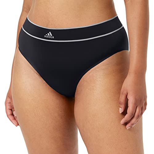 adidas Damen Seamless Hipster-Höschen, Blaugrau, M von adidas