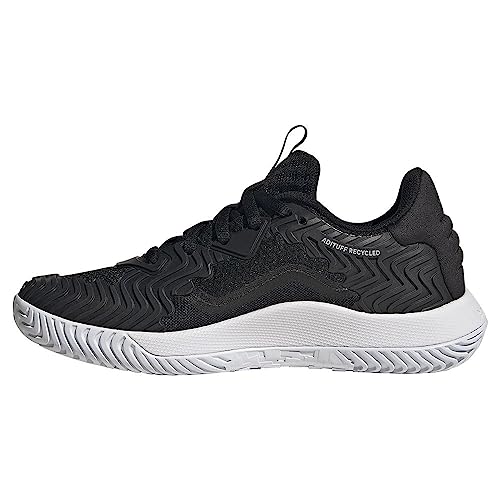 Adidas Damen Solematch Control W Shoes-Low (Non Football), Core Black/Silver Met./FTWR White, 39 1/3 EU von adidas