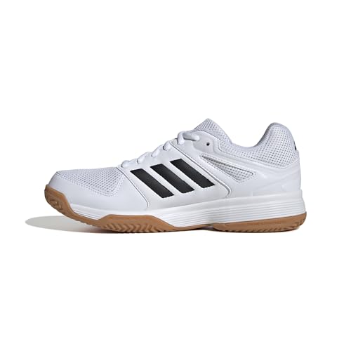 adidas Damen Speedcourt Women Indoor Shoes Schuhe, FTWR White/core black/GUM10 von adidas