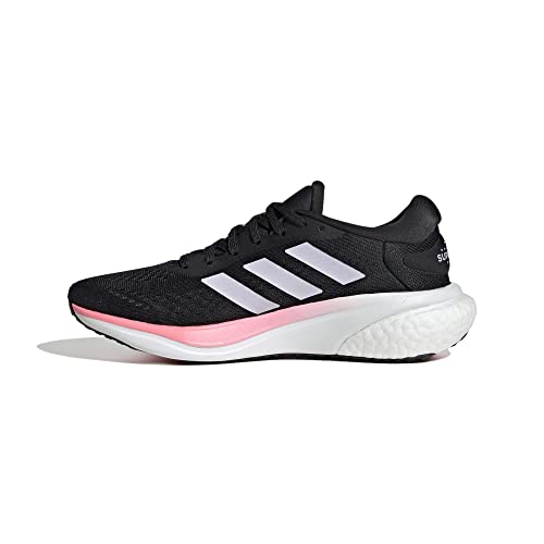 adidas Damen Supernova 2.0 Sneakers, Core Black/Silver Dawn/Beam Pink, 36 2/3 EU von adidas
