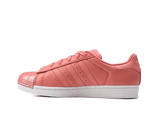 adidas Damen Superstar Metal Toe Sneakers, Pink (Tactile Rose/Tactile Rose/Footwear White) von adidas