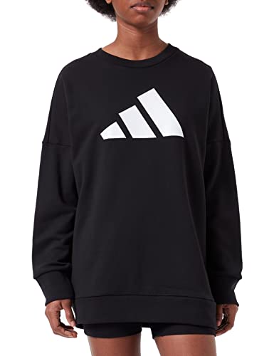 Adidas Damen Sweatshirt-H57330 Sweatshirt, Black, M von adidas