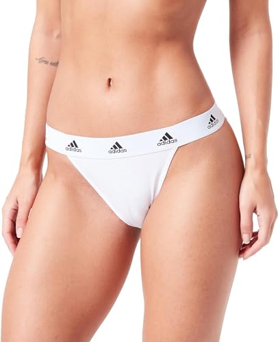 adidas Damen Tanga-4A1H78 Tangahöschen, Weiß, XL von adidas