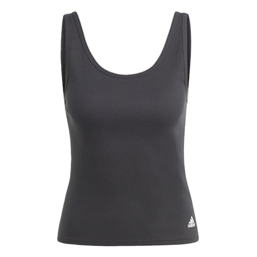 adidas Damen Tank Top, Schwarz, Klein von adidas