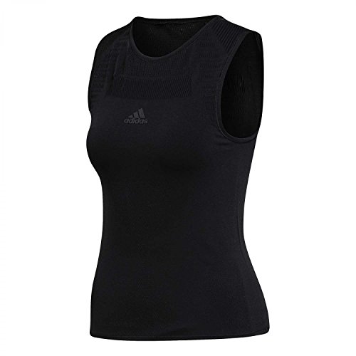 adidas Damen Tank Top Barricade Warpknit Black L von adidas