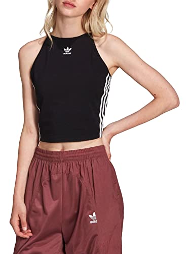 adidas Damen Tank Top Tanktop, Schwarz, 40 von adidas