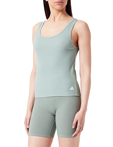 adidas Damen Tank Top Unterwäsche, Olive Green, XS von adidas