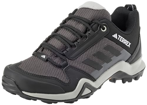 adidas Damen Terrex AX3 Hiking Shoes Sneaker, DGH solid Grey/core Black/Purple Tint, 41 1/3 EU von adidas