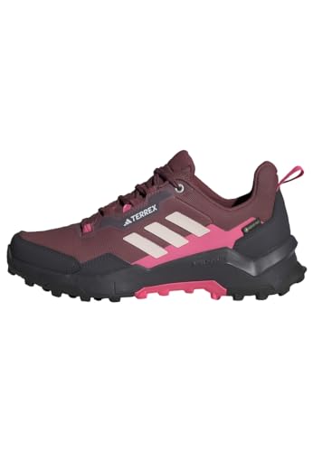 adidas Damen Terrex AX4 Gore-TEX Hiking Shoes Wanderschuhe, Burgundy/Putty Mauve/Pink Fusion, 40 EU von adidas