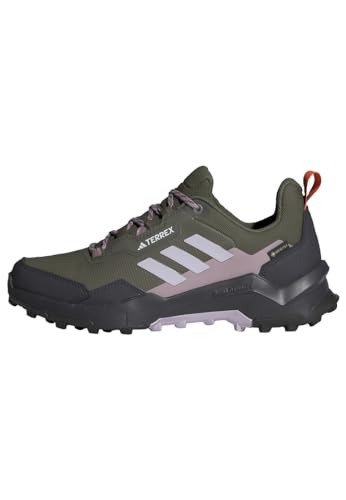 adidas Damen Terrex AX4 Gore-TEX Hiking Shoes Wanderschuhe, Olive Strata/Silver Dawn/Fig, 38 2/3 EU adidas Damen Terrex AX4 Gore-TEX Hiking Shoes Wanderschuhe, Olive Strata/Silver Dawn/Fig, 38 2/3 EU von adidas