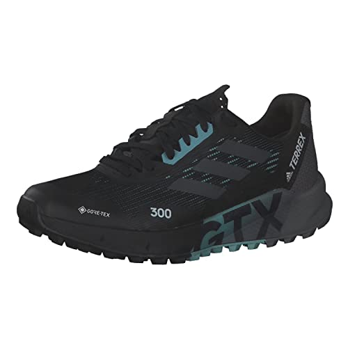 Adidas Damen Terrex Agravic Flow 2 GTX W Sneaker, core Black/Grey six/Mint ton, 39 1/3 EU von adidas