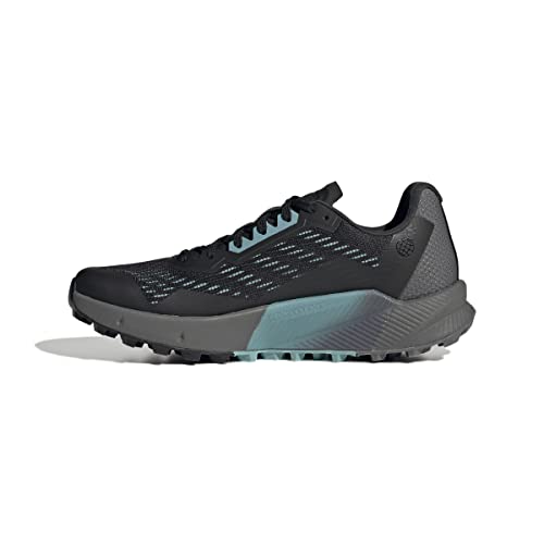 Adidas Damen Terrex Agravic Flow 2 W Sneaker, core Black/Mint ton/FTWR White, 37 1/3 EU von adidas