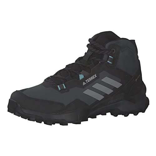 adidas Damen Terrex Ax4 Mid GTX Walking Shoe, Core Black/Grey/Mint Ton, 37 1/3 EU von adidas