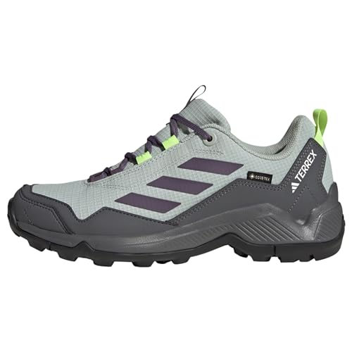 adidas Damen Terrex Eastrail Gore-TEX Hiking Shoes-Low (Non Football), Wonder Silver/Shadow Violet/Lucid Lemon, 36 2/3 EU von adidas
