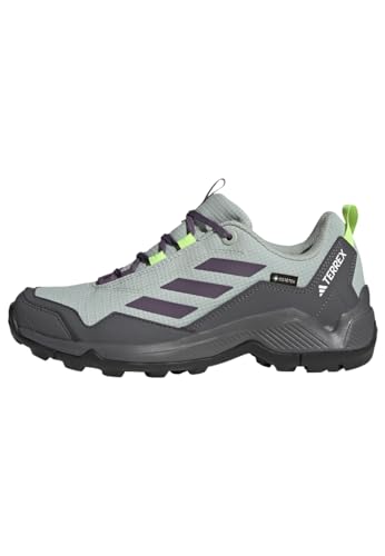 adidas Damen Terrex Eastrail Gore-TEX Hiking Shoes-Low (Non Football), Wonder Silver/Shadow Violet/Lucid Lemon, 38 EU von adidas