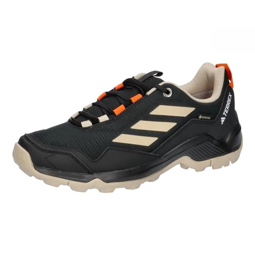 adidas Damen Terrex Eastrail Gore-TEX Hiking Shoes-Low (Non Football), core Black/Wonder beige/semi Impact orange, 36 EU von adidas