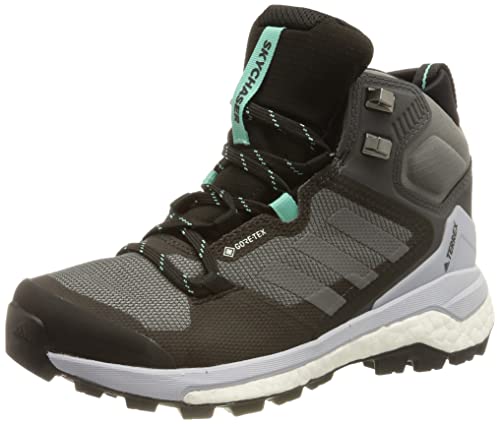 adidas Damen Terrex Skychaser 2 Mid GTX W Traillaufschuh, Sechs Grau Vier Grau Silber Alone, 37 1/3 EU von adidas