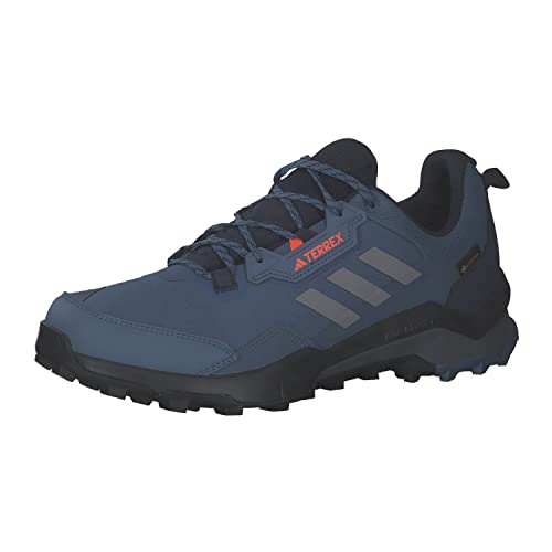 adidas Damen Terrex AX4 GTX Sneaker, Wonder Steel/Grey/Impact Orange, 44 2/3 EU Schmal von adidas