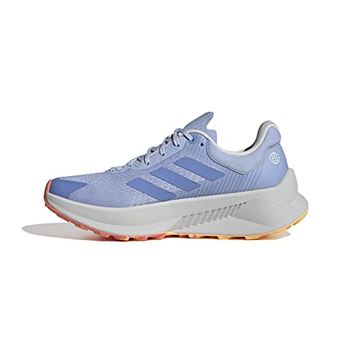 Adidas Damen Terrex Soulstride Flow W Shoes-Low (Non Football), Blue Dawn/Blue Fusion/Coral Fusion, 40 EU von adidas