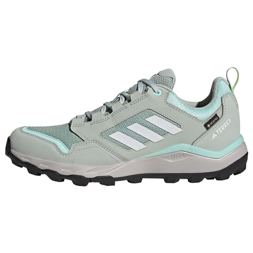 adidas Damen Tracerocker 2.0 Gore-TEX Trail Running Shoes Sneaker, semi Flash Aqua/Crystal White/Wonder Silver, 40 EU von adidas