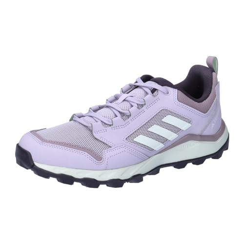 adidas Damen Tracerocker 2.0 Traillaufschuhe Sneaker, Silver Dawn Crystal Jade Green Spark, 40 2/3 EU von adidas