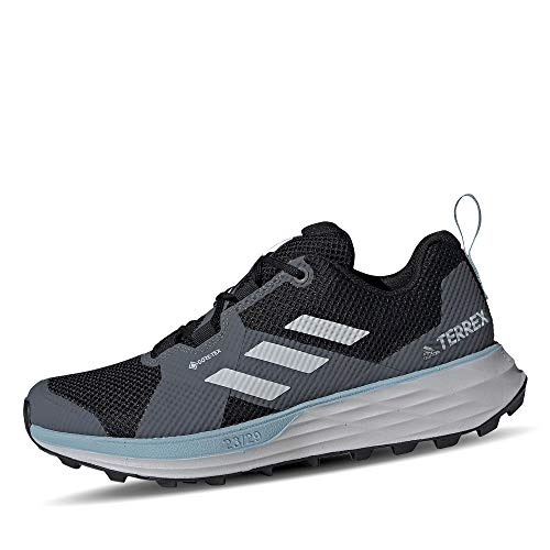 adidas Damen Terrex Two GTX W Leichtathletik-Schuh, Kern Schwarz/Grau DREI F17 ​​/ Aschengrau S18, 39 1/3 EU von adidas