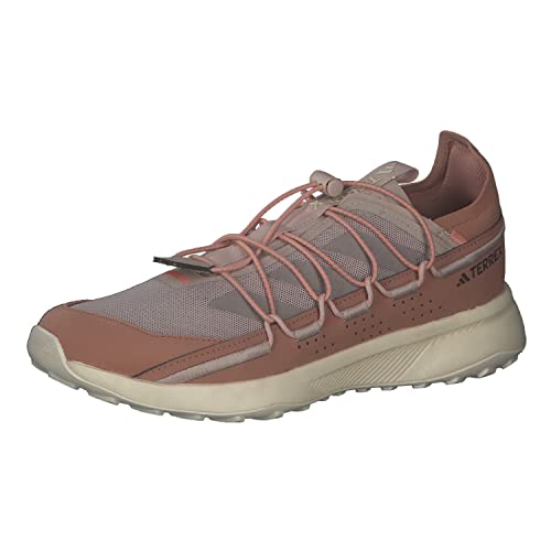 adidas Damen Terrex Voyager 21 Travel Shoes-Low (Non Football), Wonder Taupe/Taupe met./Impact orange, 36 2/3 EU von adidas