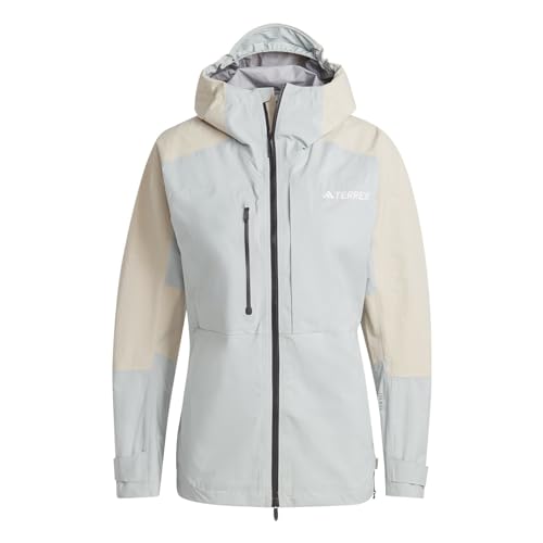 adidas Damen Terrex Xploric Rain.Rdy Windjacke, grey melé, XS von adidas