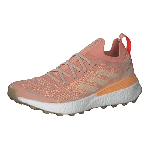 adidas Damen Terrex to Ultra Primeblue Traillaufschuh, Amblus/Wonwhi/Solred, 38 2/3 EU von adidas